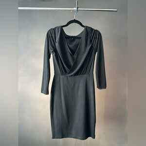 H&M black cocktail dress #B2